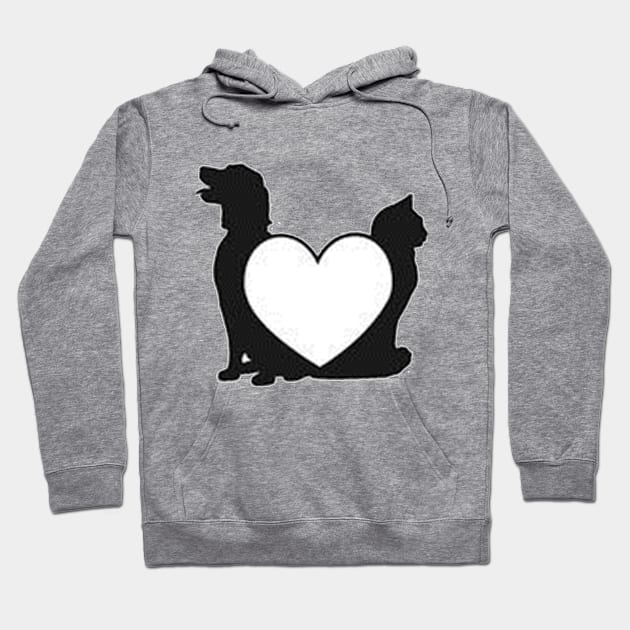 Dogs&Cats Hoodie by milicapetroviccvetkovic